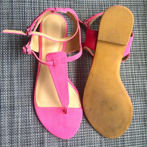Zara pink lady's sandal - Picture 4 of 8